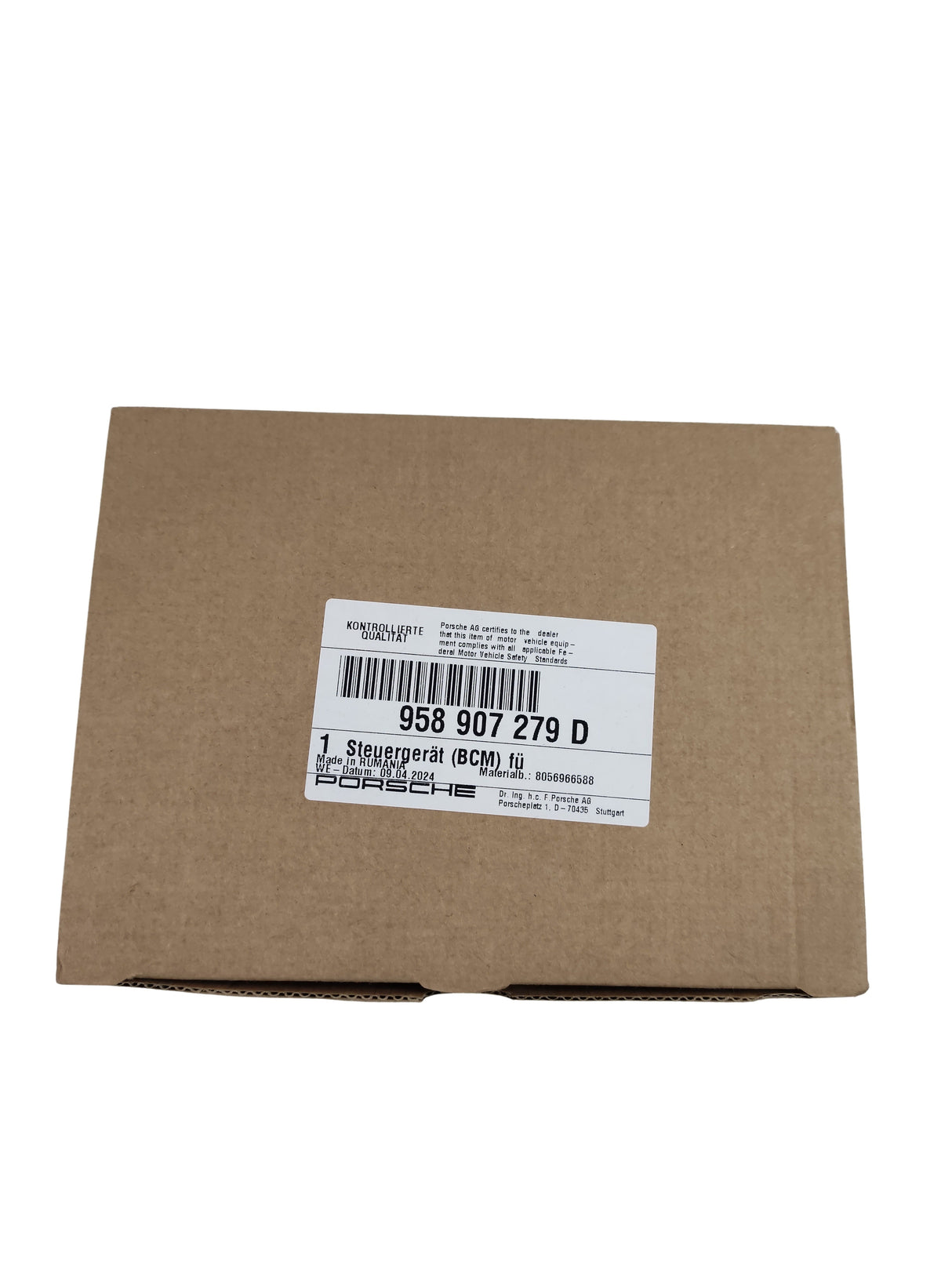 OEM 958907279D PORSCHE BCM Unità Controllo Centrale 718 991 dal 2014 al 2020