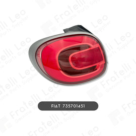 Fiat Originale Fanale Posteriore Sinistro Fumè 735701451