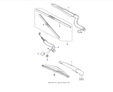 Jaguar Spazzola tergicristalli C2Z20242